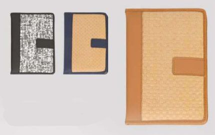 MARLOWE Notebook Halfa et Similicuir