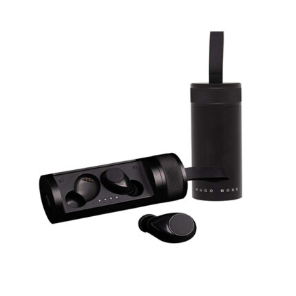HUGO BOSS: Ecouteurs Gear Black
